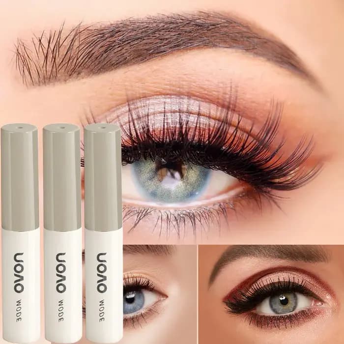 Mascara noir, imperméable et durable