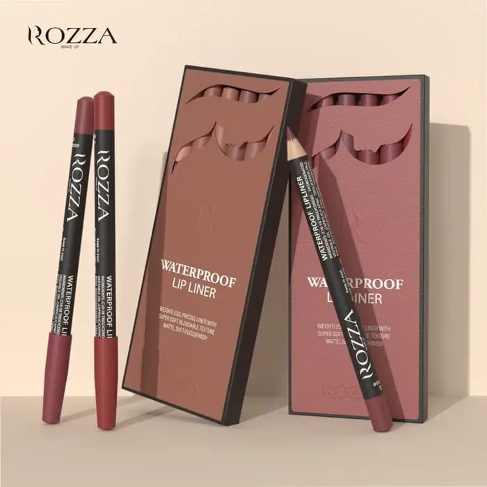 Rozza – ensemble de crayons à lèvres imperméables