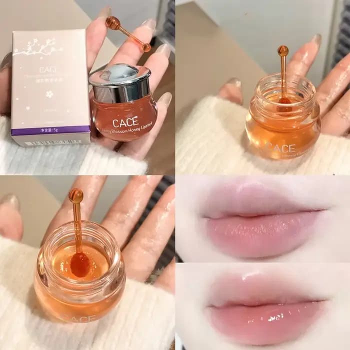 Pot mignon huile pour les lèvres frais cerise miel baume