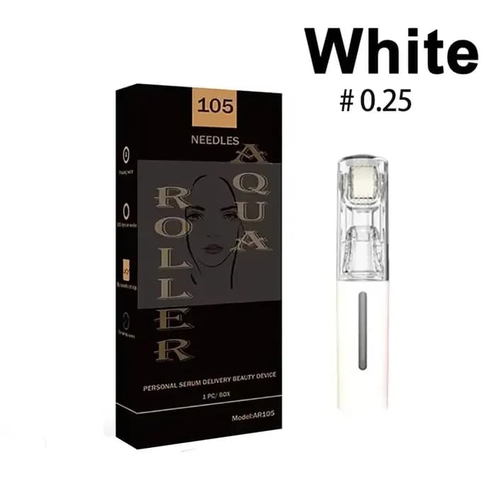 105 titane aiguille Derma rouleau lèvre Boost Microneedle Dermaroller pour lèvres barbe soins capillaires Micro