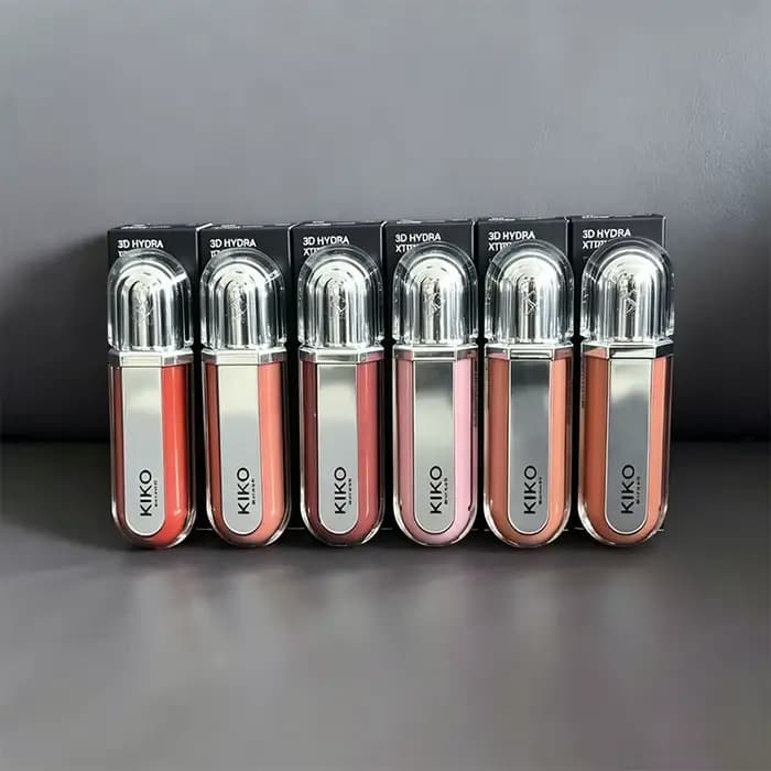 Kiko 3D Ginger Plumping Liquid Lip Glaze Transparent Lipgloss Mirror Lipstick Nourishing Full Lips Not Fading Natural Cosmetics