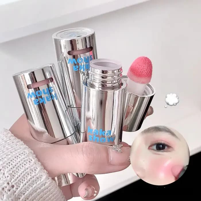Kakashow vitalité liquide Blush hydratant eau légère maquillage longue durée facile à tacher