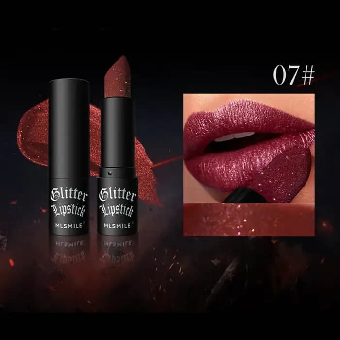 Rouge à lèvres à paillettes