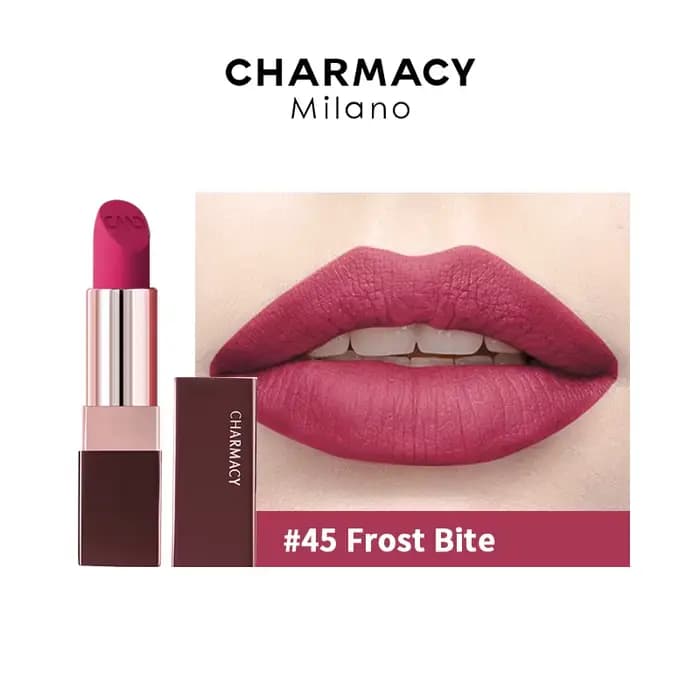 CHARMACY mat Durable facile à porter rouge à lèvres naturel mat rouge velours rouge à lèvres colorat