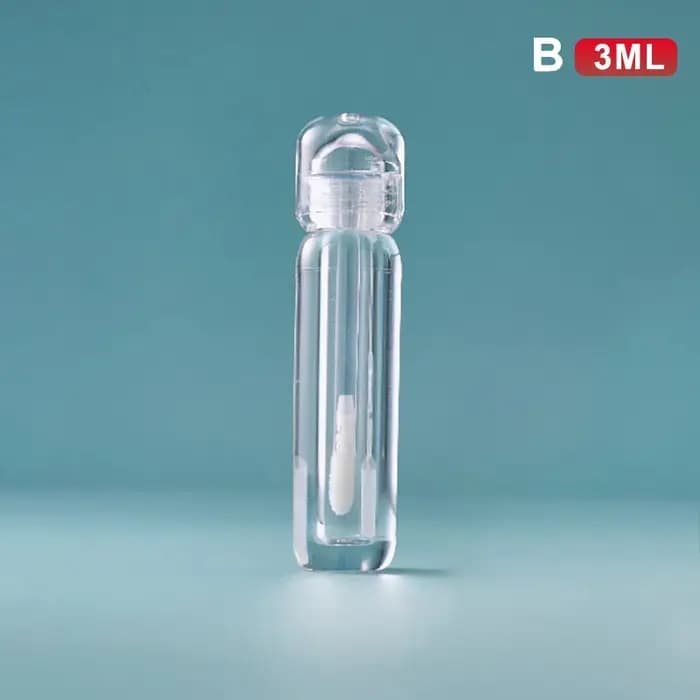 Tube de brillant à lèvres vide Transparent