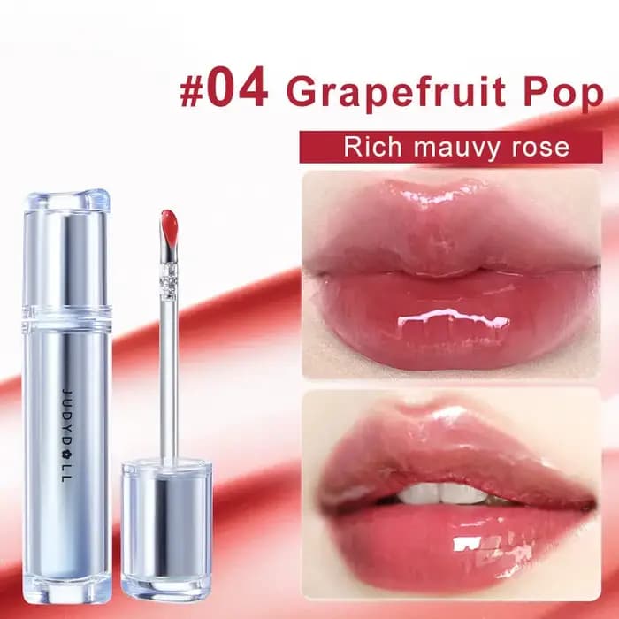 Judydoll glace fer Essence miroir aqueux brillant à lèvres glaçure rouge