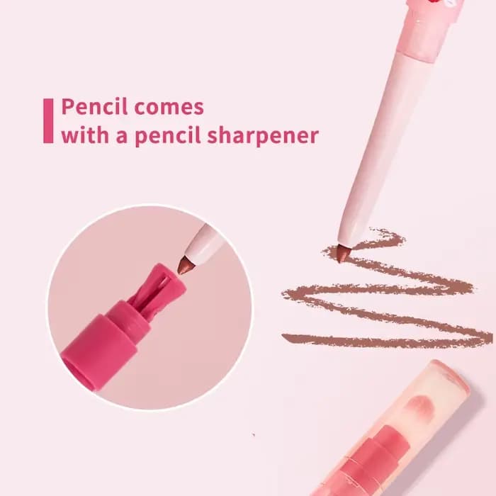Le crayon à lèvres longue durée est imperméable et résistant à la transpiration