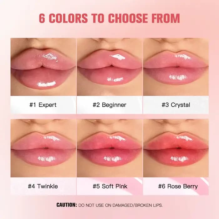 Lakerain Lip Plumper, gloss à lèvres hydratant transparent
