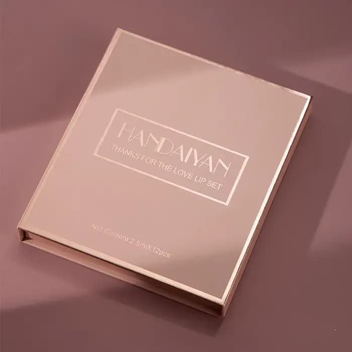 Kit de rouge à lèvres liquide mat 12 couleurs